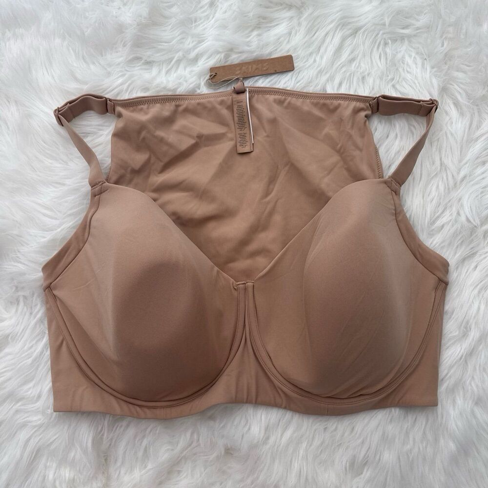 Skims Fits Everybody Back Smoother Bra Clay Size 42DDDD